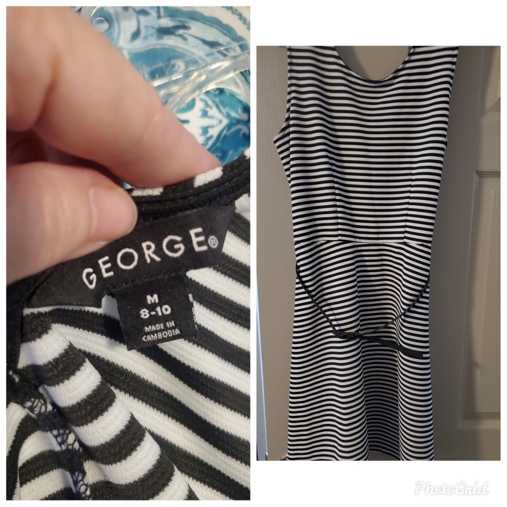 Sun dress size 8/10 with belt